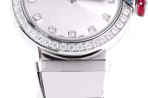 Lvcea MOP Dial in Steel with Diamond Bezel - Image 6