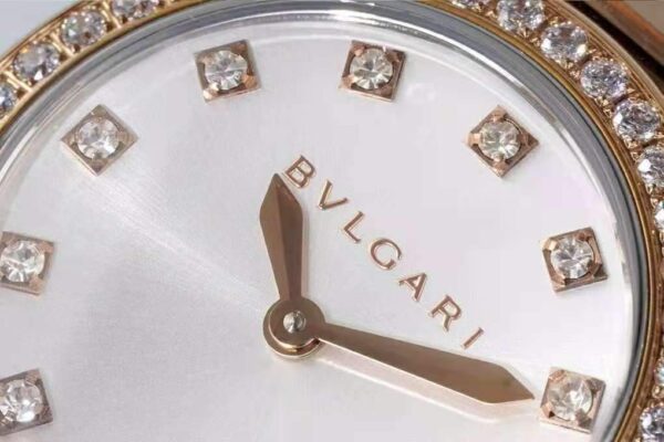 Lvcea Silver Dial in Rose Gold/Steel with Diamond Bezel - Image 3
