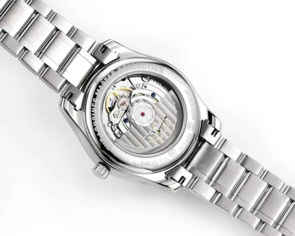 Master Collection Moonphrase White Dial on Bracelet - Image 9