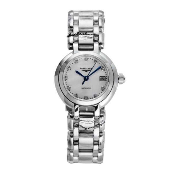 Primaluna MOP White Dial with Diamond Markers