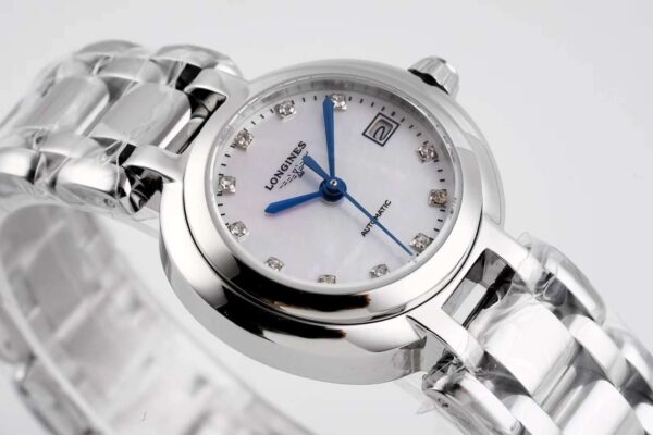 Primaluna MOP White Dial with Diamond Markers - Image 4