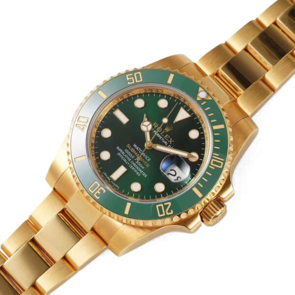 Submariner 116613LV ‘Watchvice Edition’ Hulk in Yellow Gold - Image 2