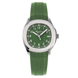 Aquanaut 5168G-010 Green Dial in White Gold