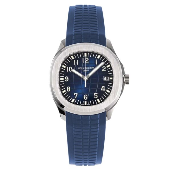 Aquanaut 5168G Blue Dial in White Gold