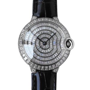 Ballon Bleu de Cartier 42mm Diamond Paved Dial in Steel