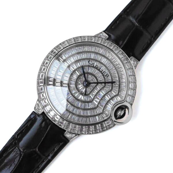 Ballon Bleu de Cartier 42mm Diamond Paved Dial in Steel - Image 2