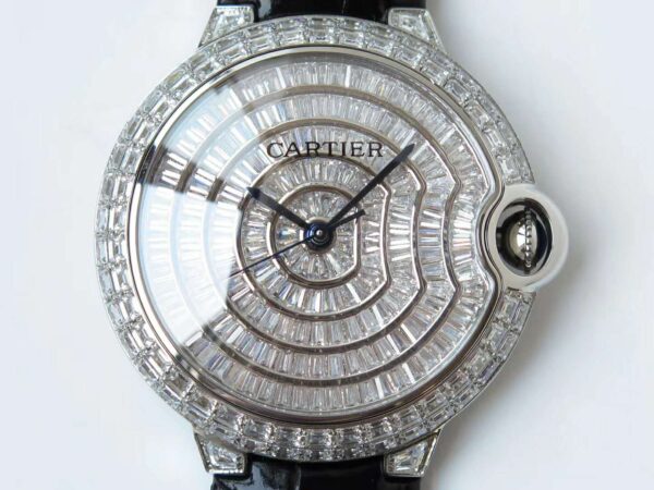 Ballon Bleu de Cartier 42mm Diamond Paved Dial in Steel - Image 3
