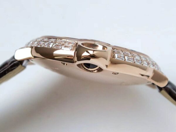Ballon Bleu de Cartier 42mm Diamond Paved Dial in Rose Gold - Image 8