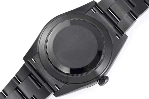 Datejust 41 Blue Dial with Diamond Markers in PVD Black - Image 7