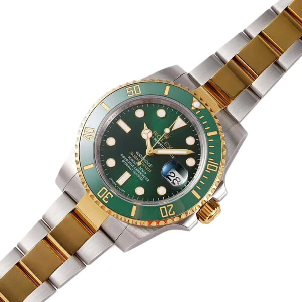 Submariner 116613LV ‘Watchvice Edition’ Hulk in Yellow Gold and Steel - Image 2