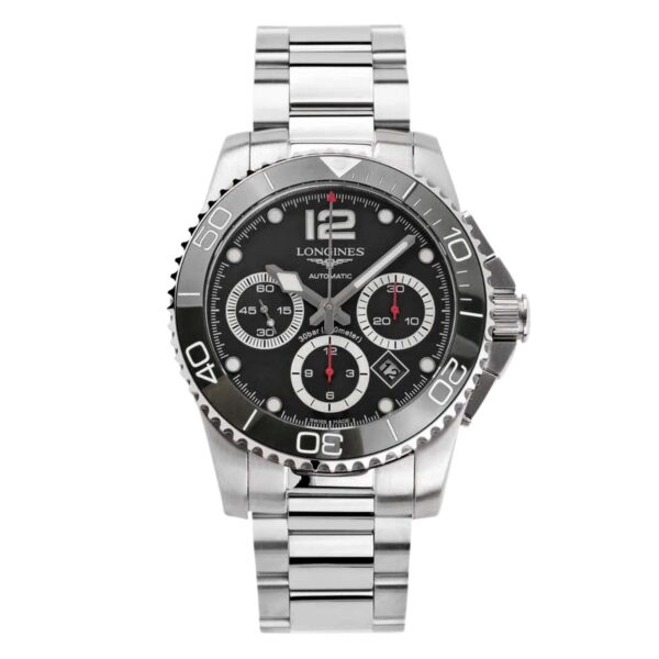 Hydroconquest Black Dial on Bracelet