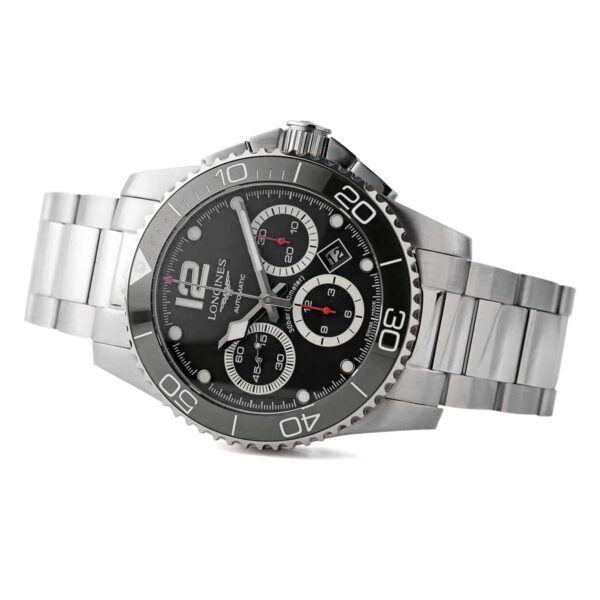 Hydroconquest Black Dial on Bracelet - Image 5