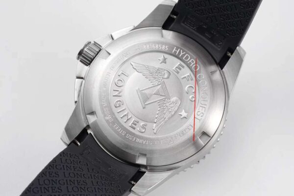 Hydroconquest Black Dial on Rubber Strap - Image 5