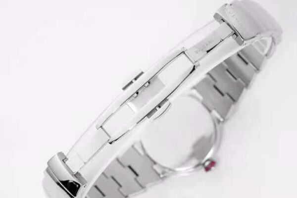 Lvcea Grey Dial in Steel with Diamond Bezel - Image 8