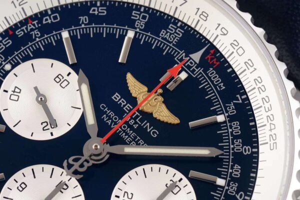 Navitimer 01 Chronograph Blue Dial in Steel - Image 4