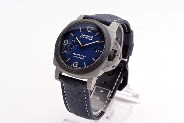 PAM1663 Lumminor Marina Fibratech™ Vulcano Blu 44mm - Image 3