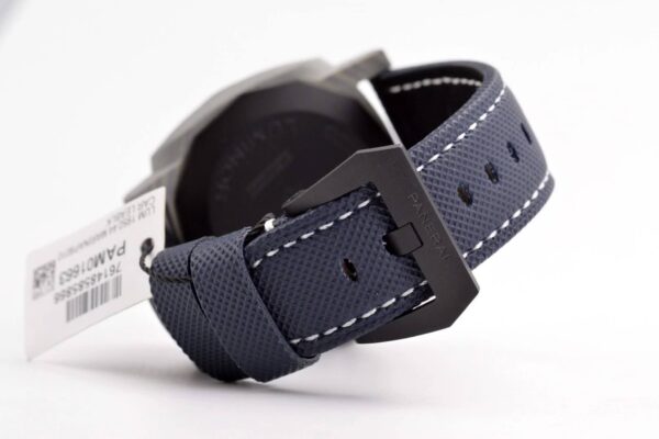 PAM1663 Lumminor Marina Fibratech™ Vulcano Blu 44mm - Image 6