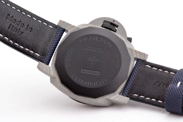 PAM1663 Lumminor Marina Fibratech™ Vulcano Blu 44mm - Image 5