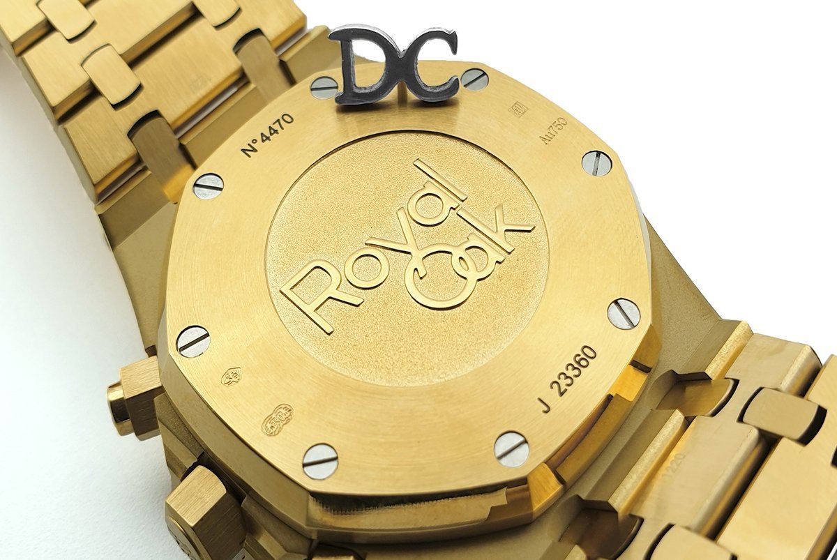 Royal Oak Self-Winding Chronograph Blue Dial in Yellow Gold - Image 8