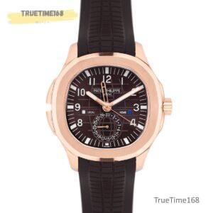 Aquanaut Time Travel 5164A Brown dial in Rose Gold