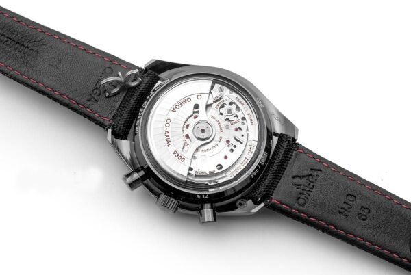 Speedmaster Moonwatch Co-Axial Chronograph ‘Dark Side of The Moon’ with White Tachymeter - Image 6