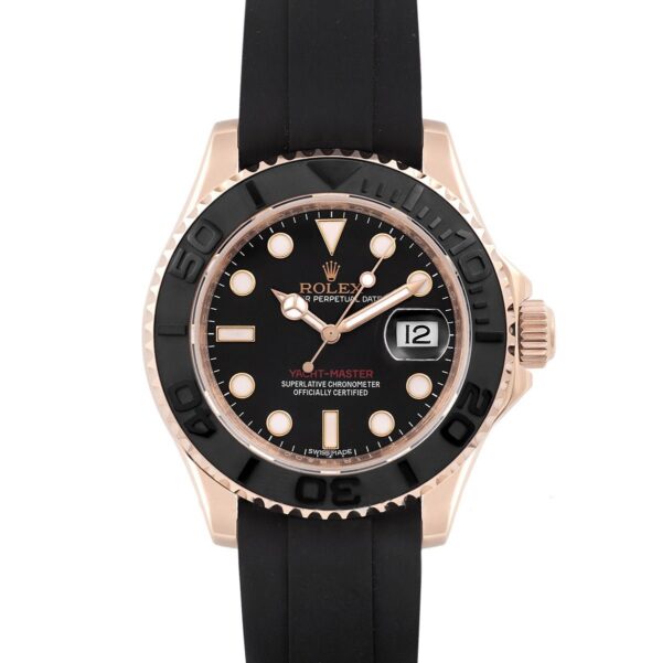 Yacht-Master 116655 Everose Gold (Baselworld 2015) on Oysterflex Strap