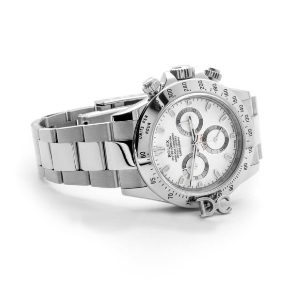 Daytona 116520 White Dial in Steel - Image 2