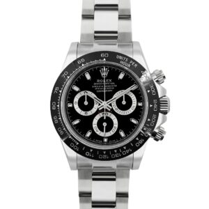 Daytona 116500LN Black Dial in Steel