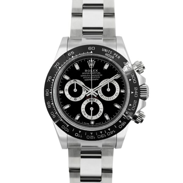 Daytona 116500LN Black Dial in Steel