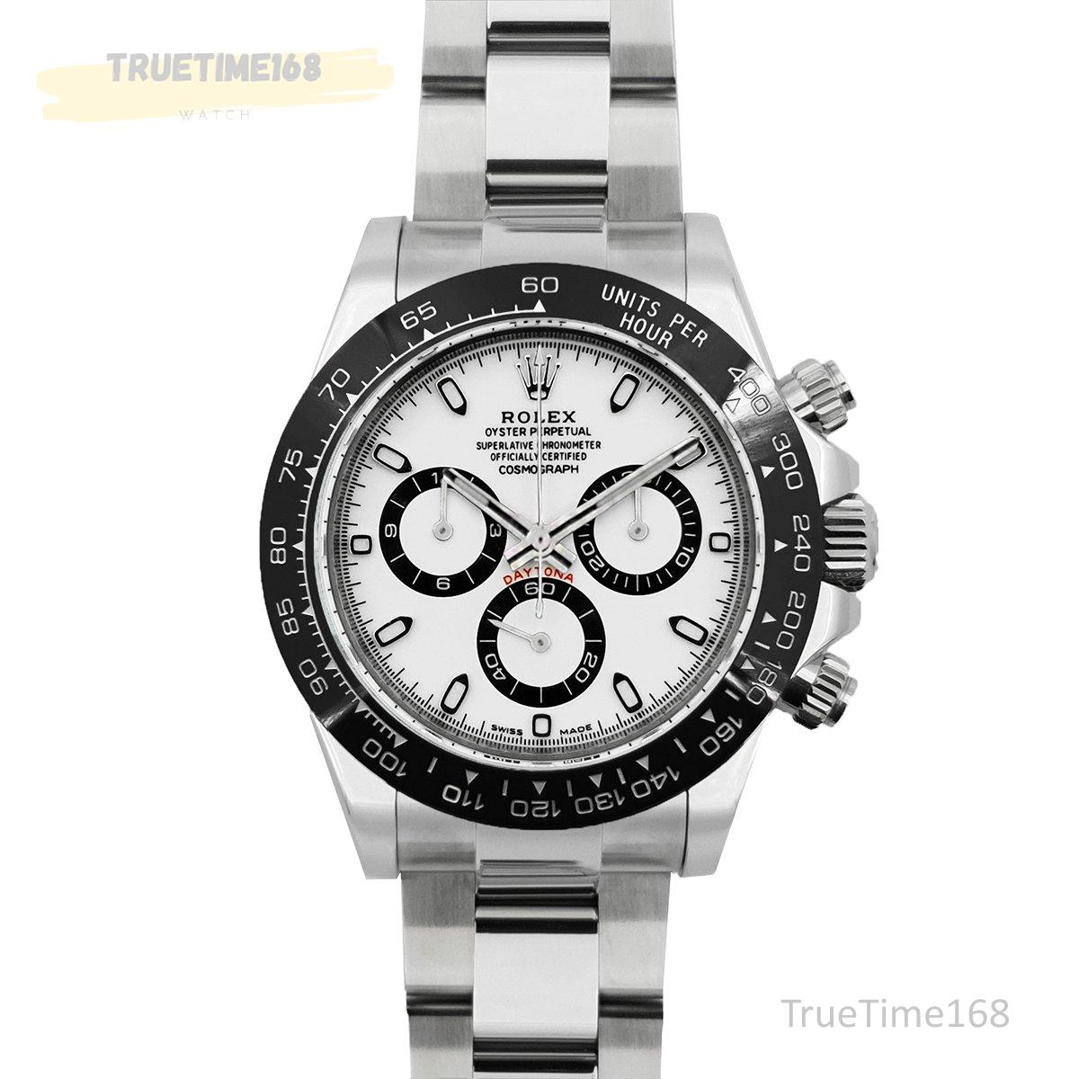 Daytona 116500LN White Dial in Steel