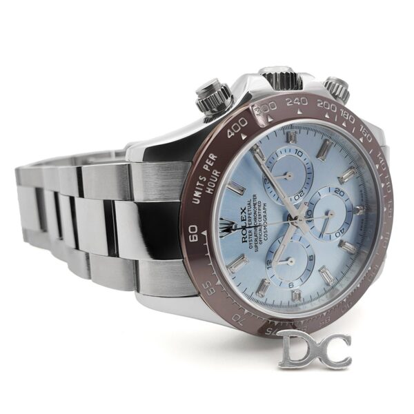 Daytona 116506 Platinum Ice Blue Dial with Diamond Markers - Image 4