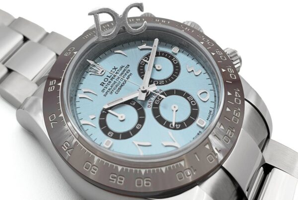 Daytona 116506 Ice Blue Dial in Platinum with Arabic Markers - Image 4