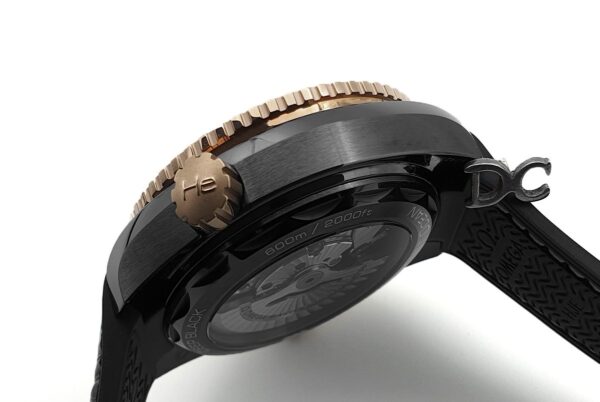 Seamaster Planet Ocean GMT “Deep Black” Gold Ceramic - Image 9