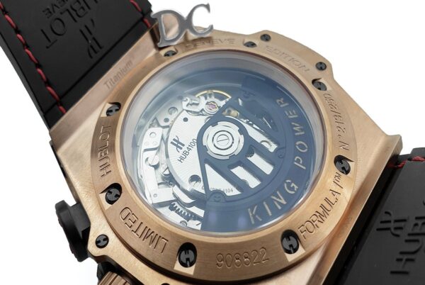 King Power F1 Grey Dial Chronograph in Rose Gold - Image 5