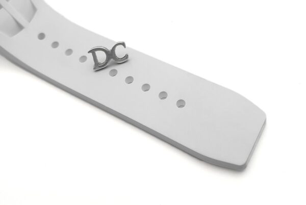 RM 011-02 Le Mans Classic Chronograph in Green on White Rubber Strap - Image 7