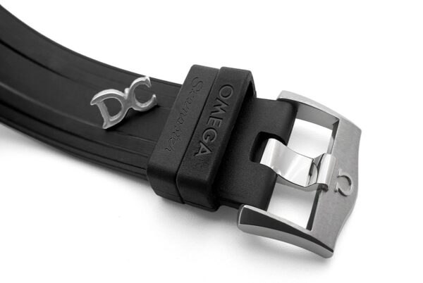 Seamaster Diver 300M Co-Axial Master Chronometer White Dial on Black Rubber Strap - Image 10