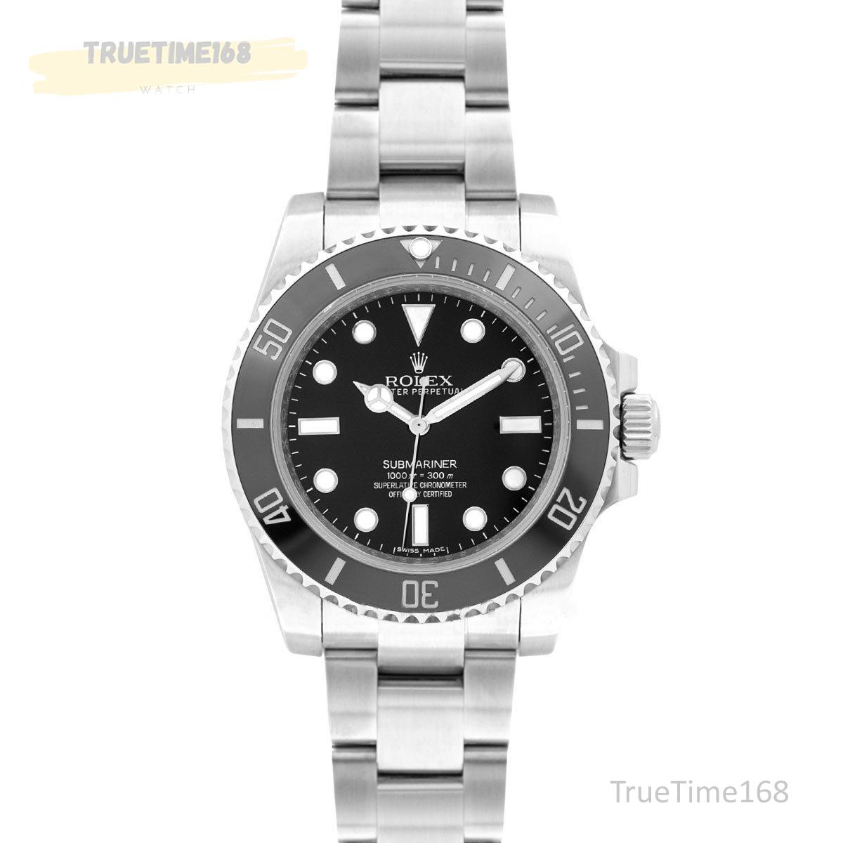 Submariner 114060 ‘No Date’ Black Ceramic
