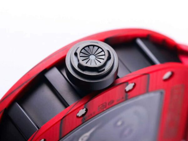RM 052-01 Tourbillon Black Skull in Red NTPT Carbon - Image 8