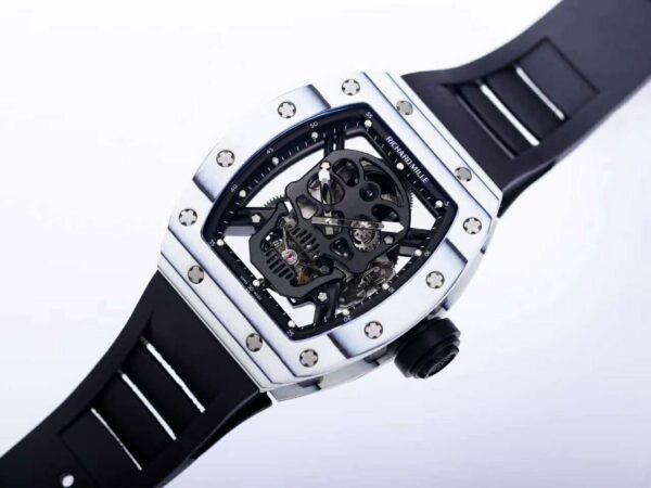RM 052-01 Tourbillon Black Skull in White NTPT Carbon - Image 3