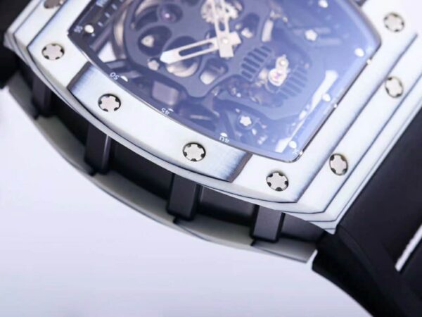 RM 052-01 Tourbillon Black Skull in White NTPT Carbon - Image 5