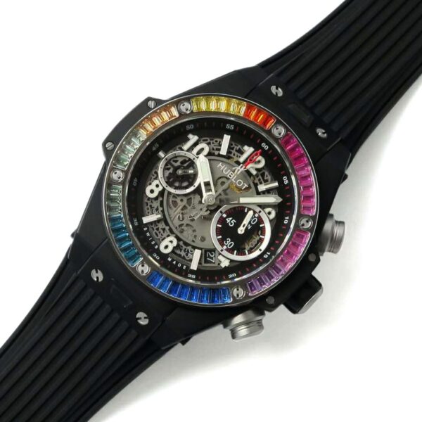 Big Bang Unico Black Magic with Rainbow Diamonds - Image 3