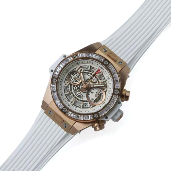 Big Bang Unico Gold White with Diamond - Image 3