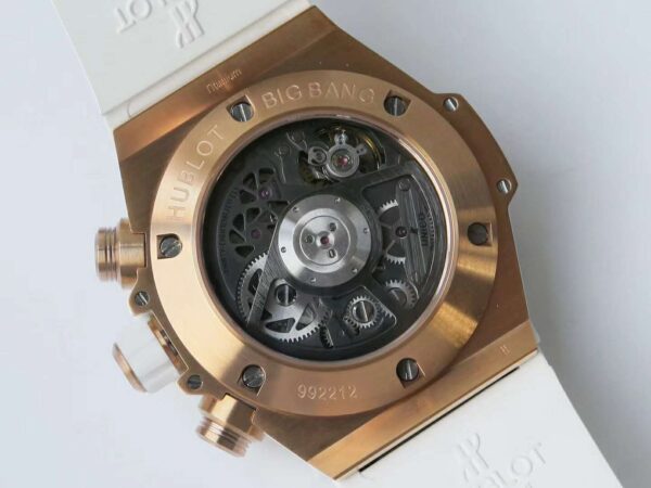 Big Bang Unico Gold White with Diamond - Image 4