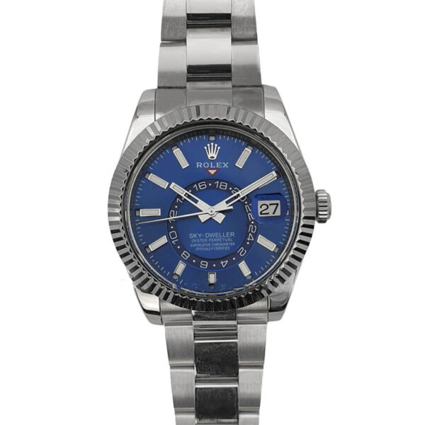 Sky-Dweller 326934 Blue Dial in White Gold