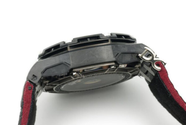 Royal Oak Offshore 26290IO 44mm Ceramic JF Black/Red Dial on Black Leather Strap A3126 - Image 7