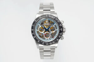 Blaken Daytona Skeleton Dial in Steel