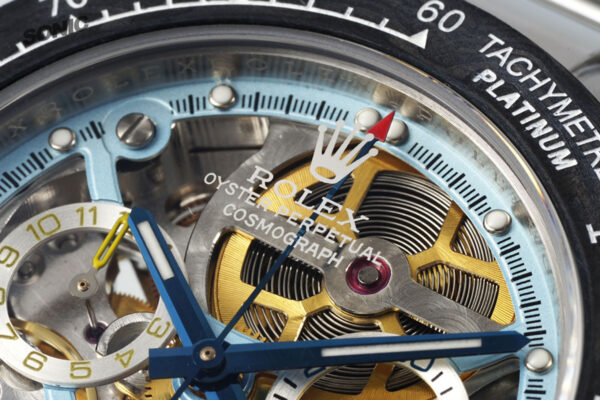 Blaken Daytona Skeleton Dial in Steel - Image 3