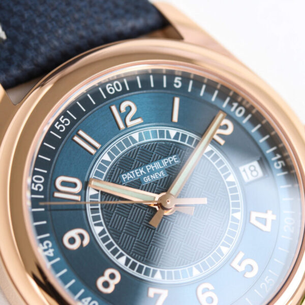 Calatrava 6007 Blue Dial in Rose Gold - Image 3