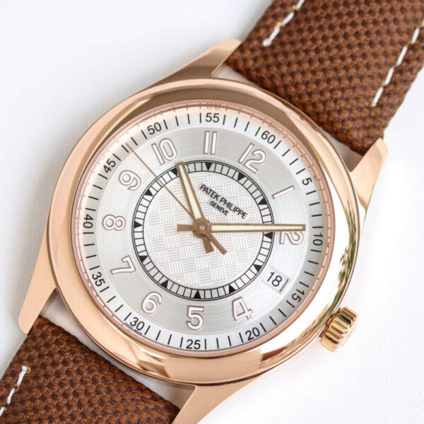 Calatrava 6007 White Dial in Rose Gold - Image 3
