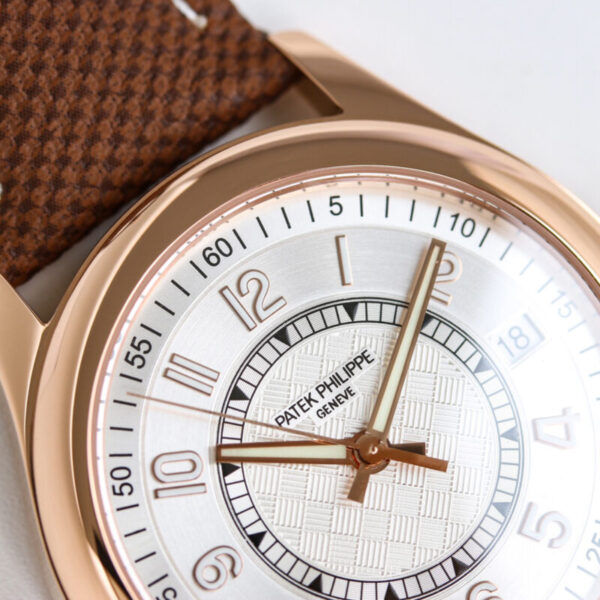 Calatrava 6007 White Dial in Rose Gold - Image 5